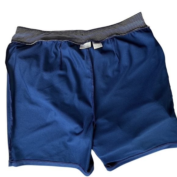 CHICO’S | NWOT ZENERGY SKORT NAVY BLUE & WHITE STRIPED UPF 50 | SIZE: 8/10 - Picture 10 of 13